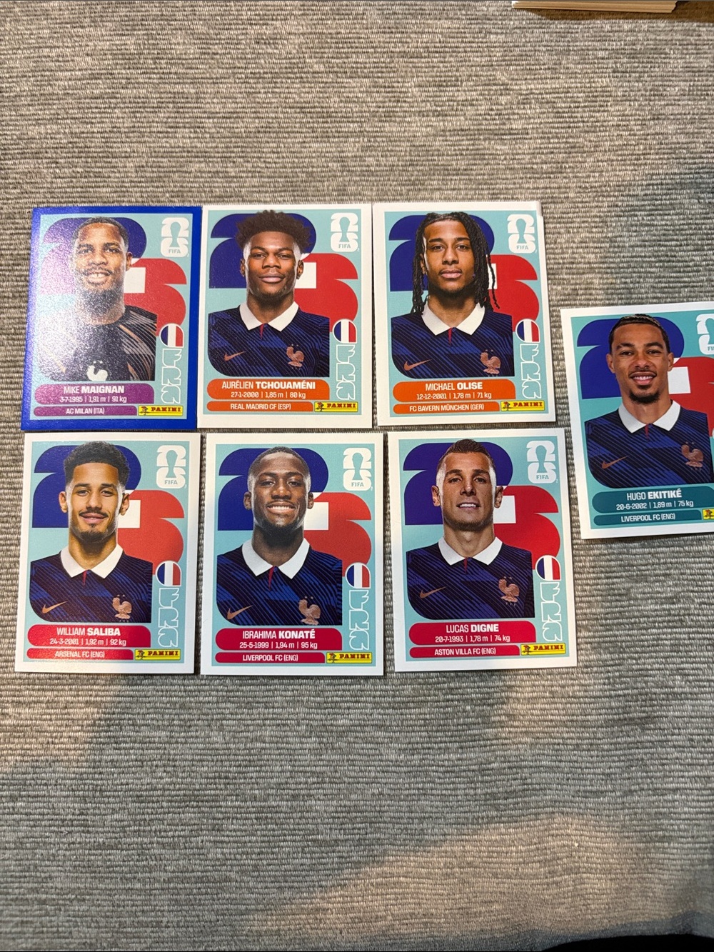 Panini FIFA World Cup 2026 - France Player Sticker